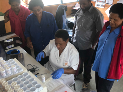 HPV test and treat in Papua New Guinea